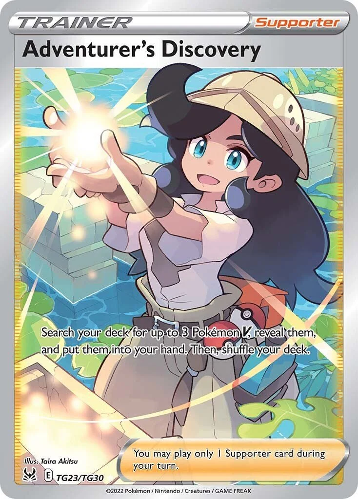 Adventurer's Discovery TG23/TG30 - (SWSH11: Lost Origin Trainer Gallery) (Ultra Rare) Holofoil