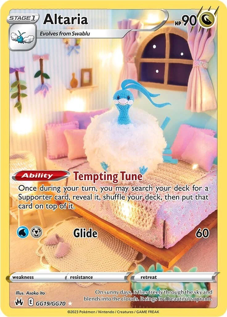 Altaria GG19/GG70 - (SWSH: Crown Zenith: Galarian Gallery) (Ultra Rare) Holofoil