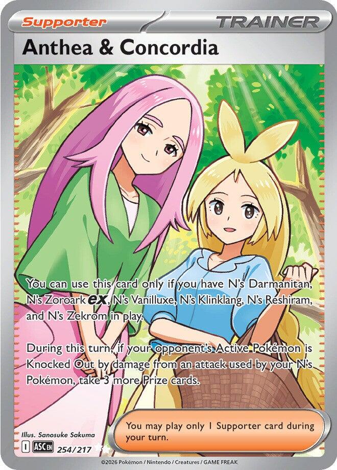 Anthea & Concordia - 254/217 - (ME: Ascended Heroes) (Ultra Rare)
