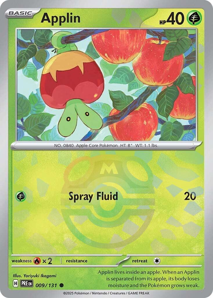 Applin (Master Ball Pattern) - (SV: Prismatic Evolutions) (Common)