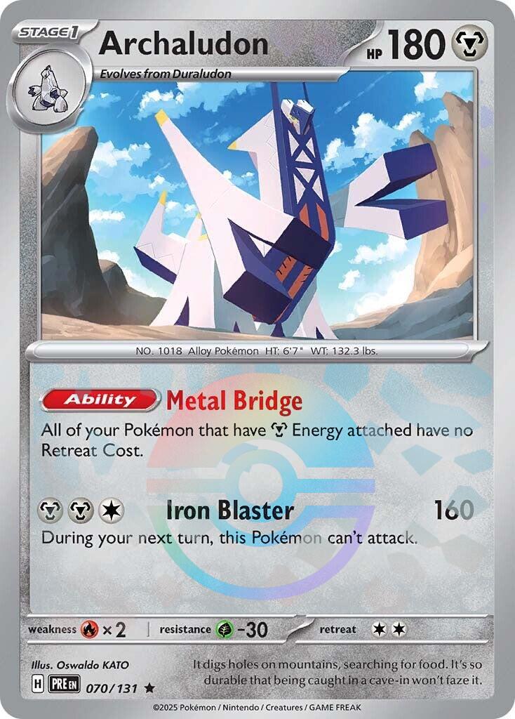 Archaludon (Poke Ball Pattern) - (SV: Prismatic Evolutions) (Rare)