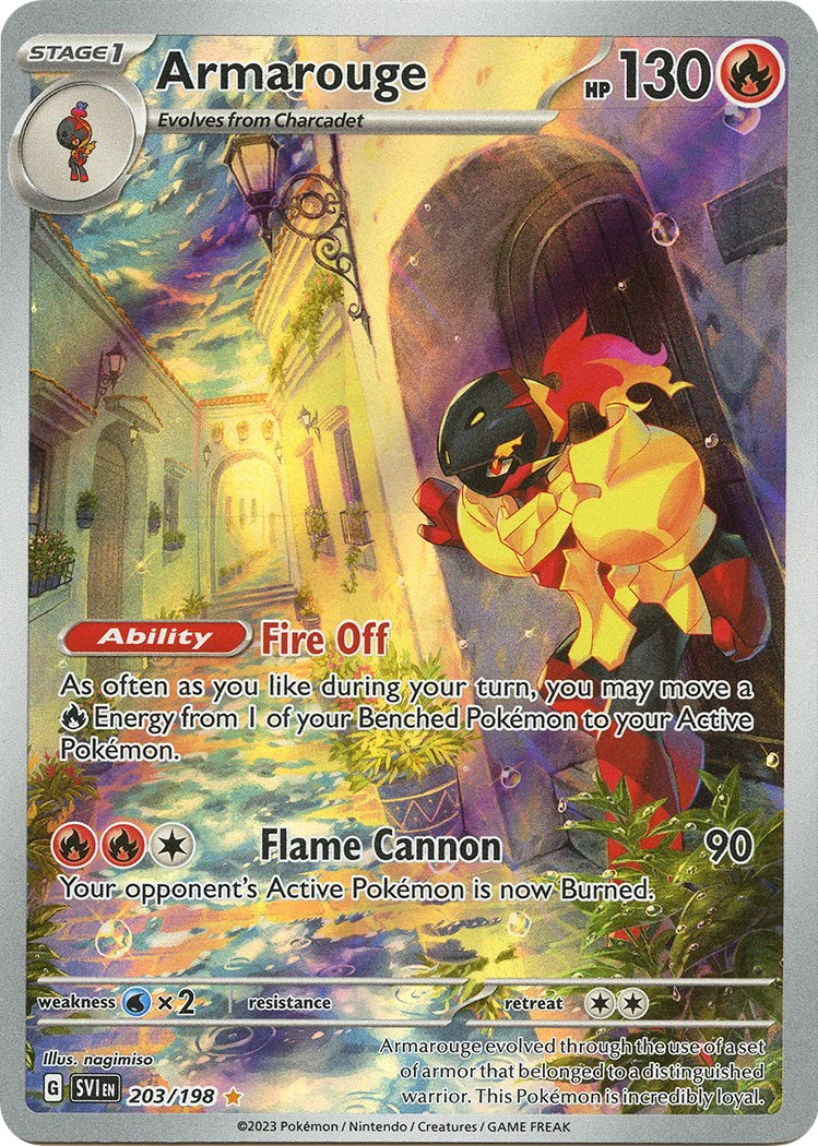 Armarouge - 203/198 - (SV01: Scarlet & Violet Base Set) (Illustration Rare) Holofoil
