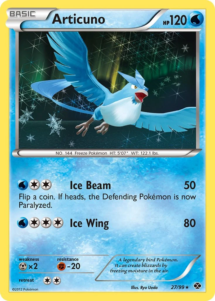 Articuno 27/99 - (Next Destinies) (Holo Rare) Holofoil
