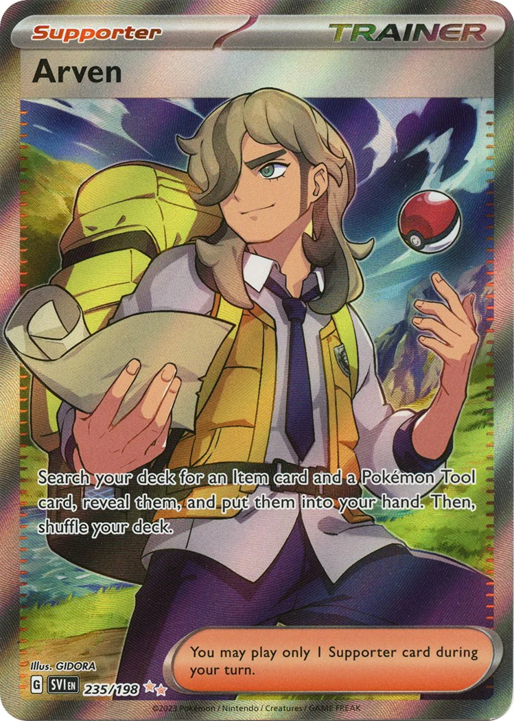 Arven - 235/198 - (SV01: Scarlet & Violet Base Set) (Ultra Rare)