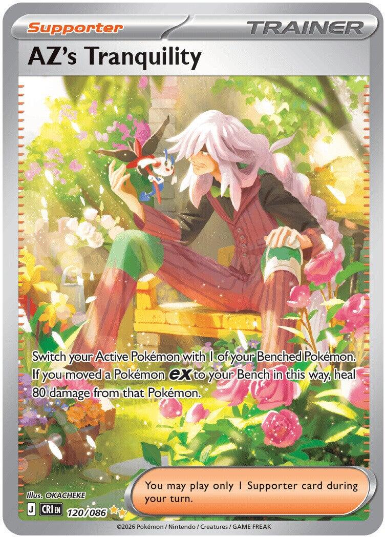 AZ's Tranquility - 120/086 - (ME04: Chaos Rising) (Special Illustration Rare)