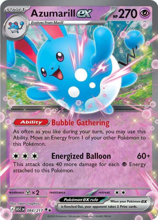 Azumarill ex - (ME: Ascended Heroes) (Double Rare)