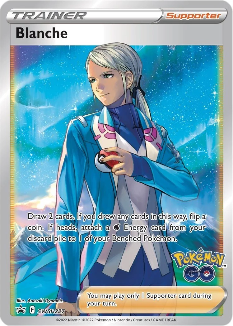Blanche - SWSH227 - (SWSH: Sword & Shield Promo Cards) (Promo) Holofoil