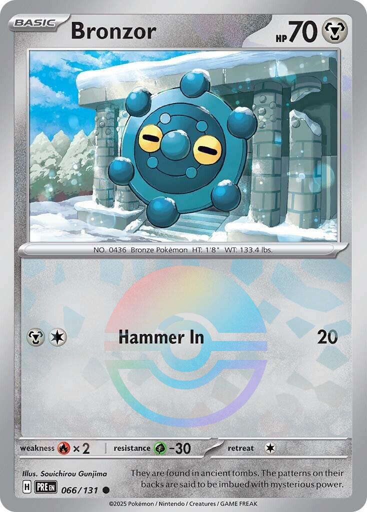 Bronzor (Poke Ball Pattern) - (SV: Prismatic Evolutions) (Common)