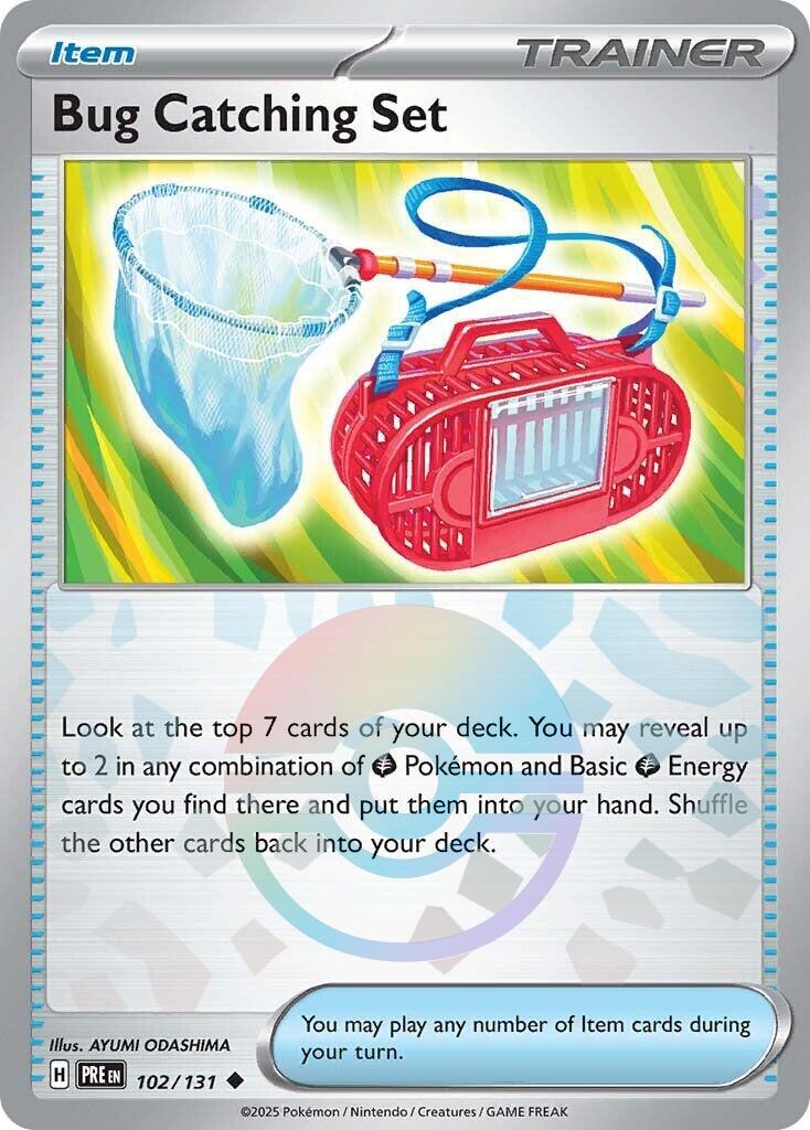Bug Catching Set (Poke Ball Pattern) 102/131 - (SV: Prismatic Evolutions) (Uncommon) Holofoil