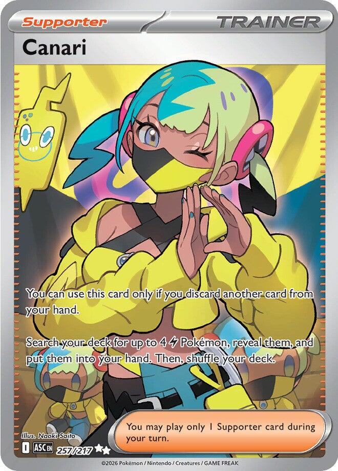 Canari - 257/217 - (ME: Ascended Heroes) (Ultra Rare)