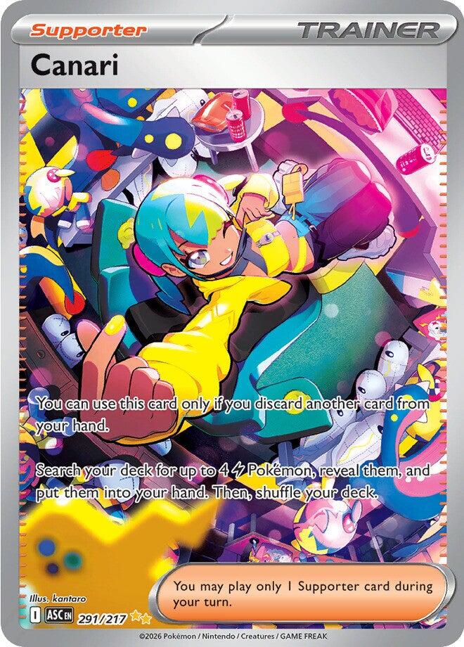 Canari - 291/217 - (ME: Ascended Heroes) (Special Illustration Rare)