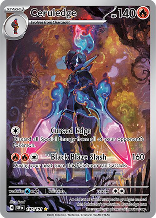 Ceruledge - 197/191 - (SV08: Surging Sparks) (Illustration Rare)