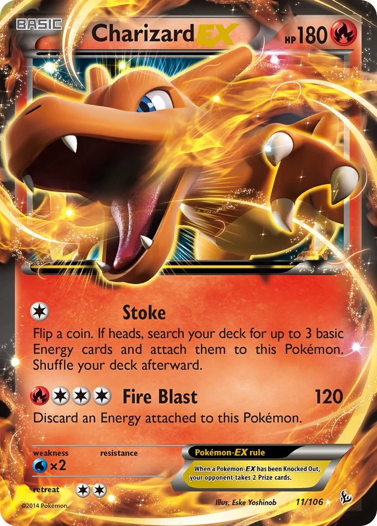 Charizard EX (11) - (XY - Flashfire) (Ultra Rare)