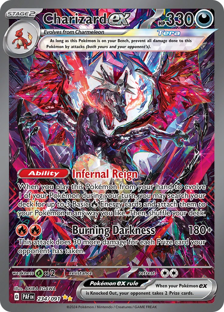 Charizard ex - 234/091 - (SV: Paldean Fates) (Special Illustration Rare)