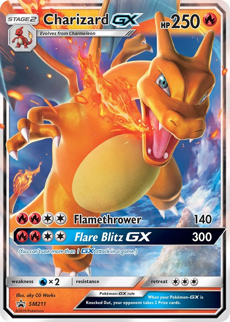 Charizard GX - SM211 - (SM Promos) (Promo) Holofoil