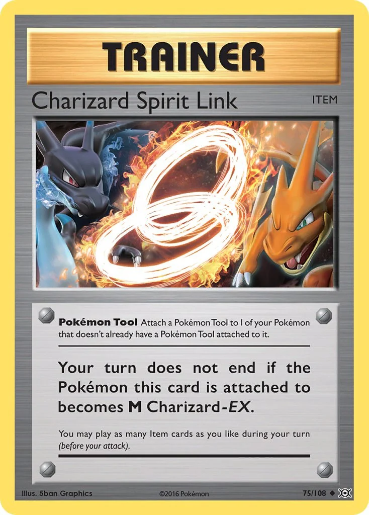 Charizard Spirit Link 75/108 - (XY - Evolutions) (Uncommon) Normal