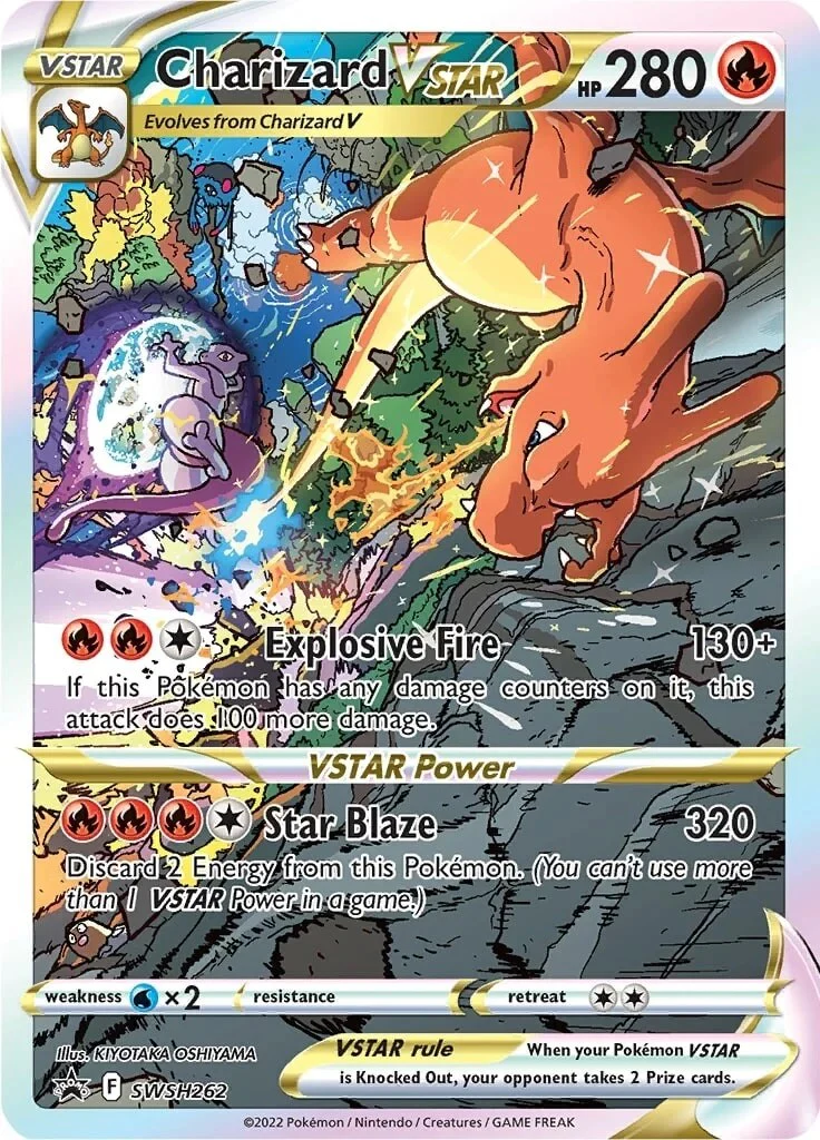 Charizard VSTAR - SWSH262 - (SWSH: Sword & Shield Promo Cards) (Promo) Holofoil