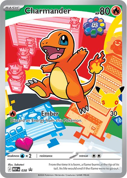 Charmander - 038 - (ME: Mega Evolution Promo) (Promo)