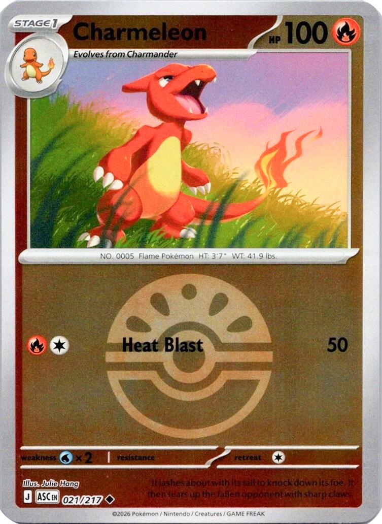 Charmeleon (Friend Ball) - (ME: Ascended Heroes) (Uncommon)