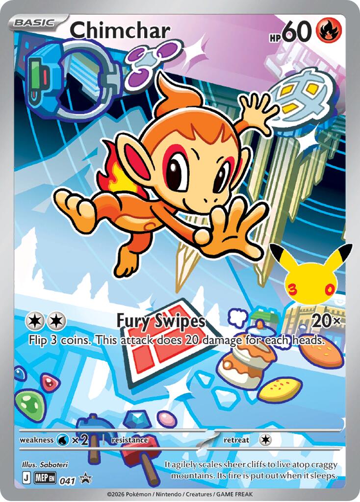 Chimchar - 041 - (ME: Mega Evolution Promo) (Promo)