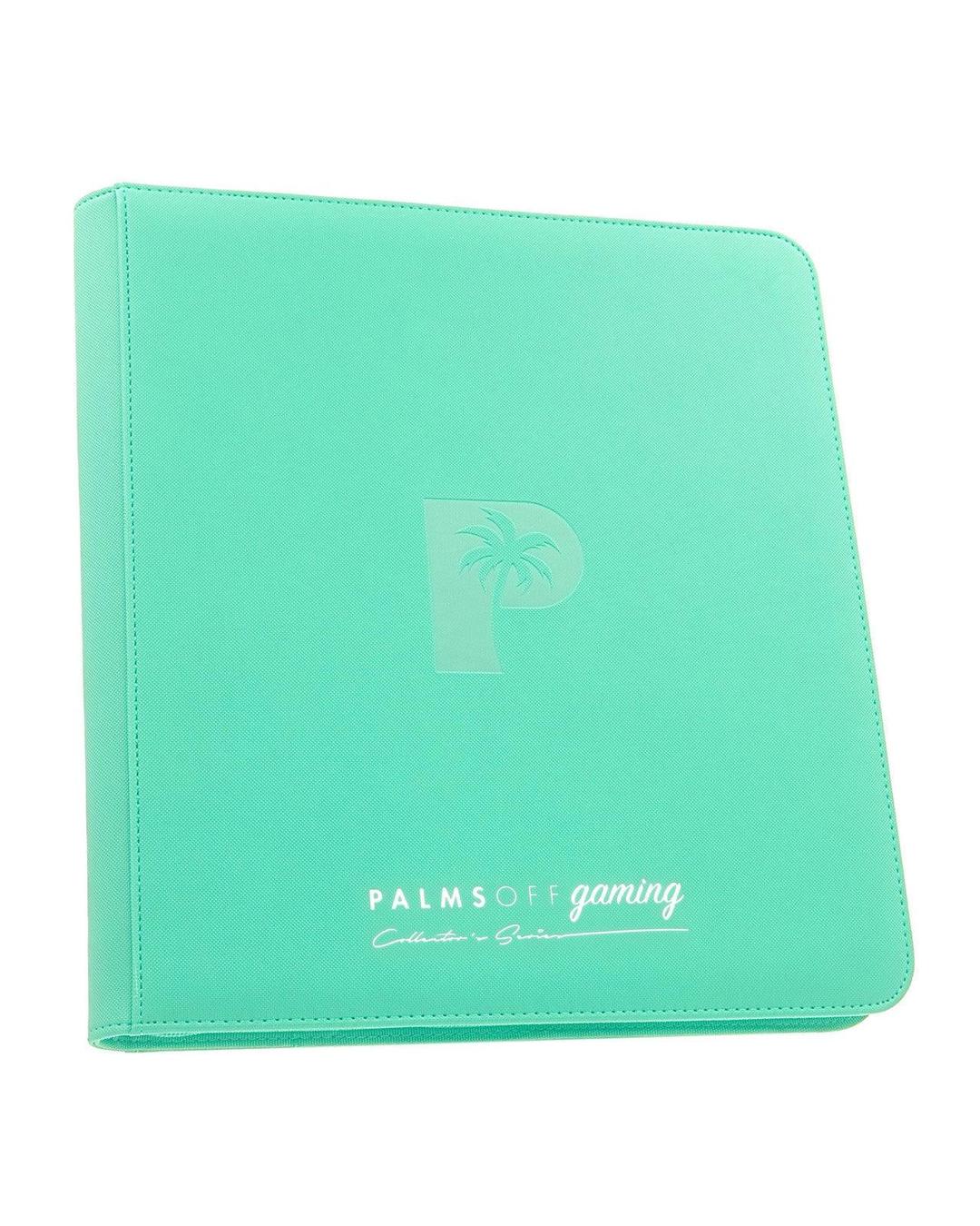 Collector's Series 12 Pocket Zip Binder - Turquoise