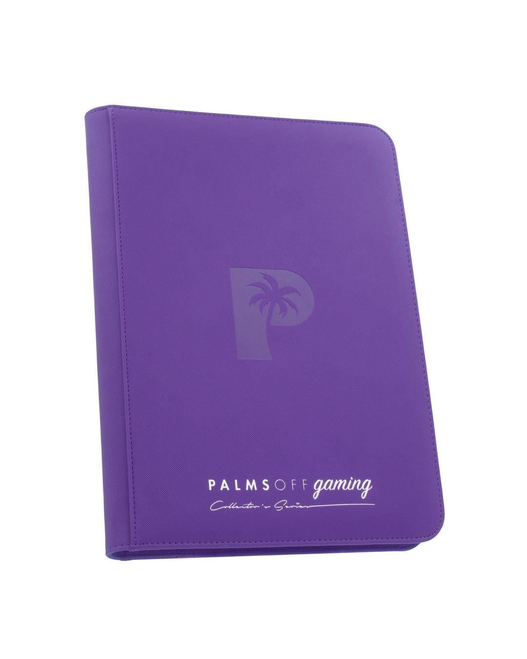 Collector's Series 9 Pocket Zip Binder - Purple