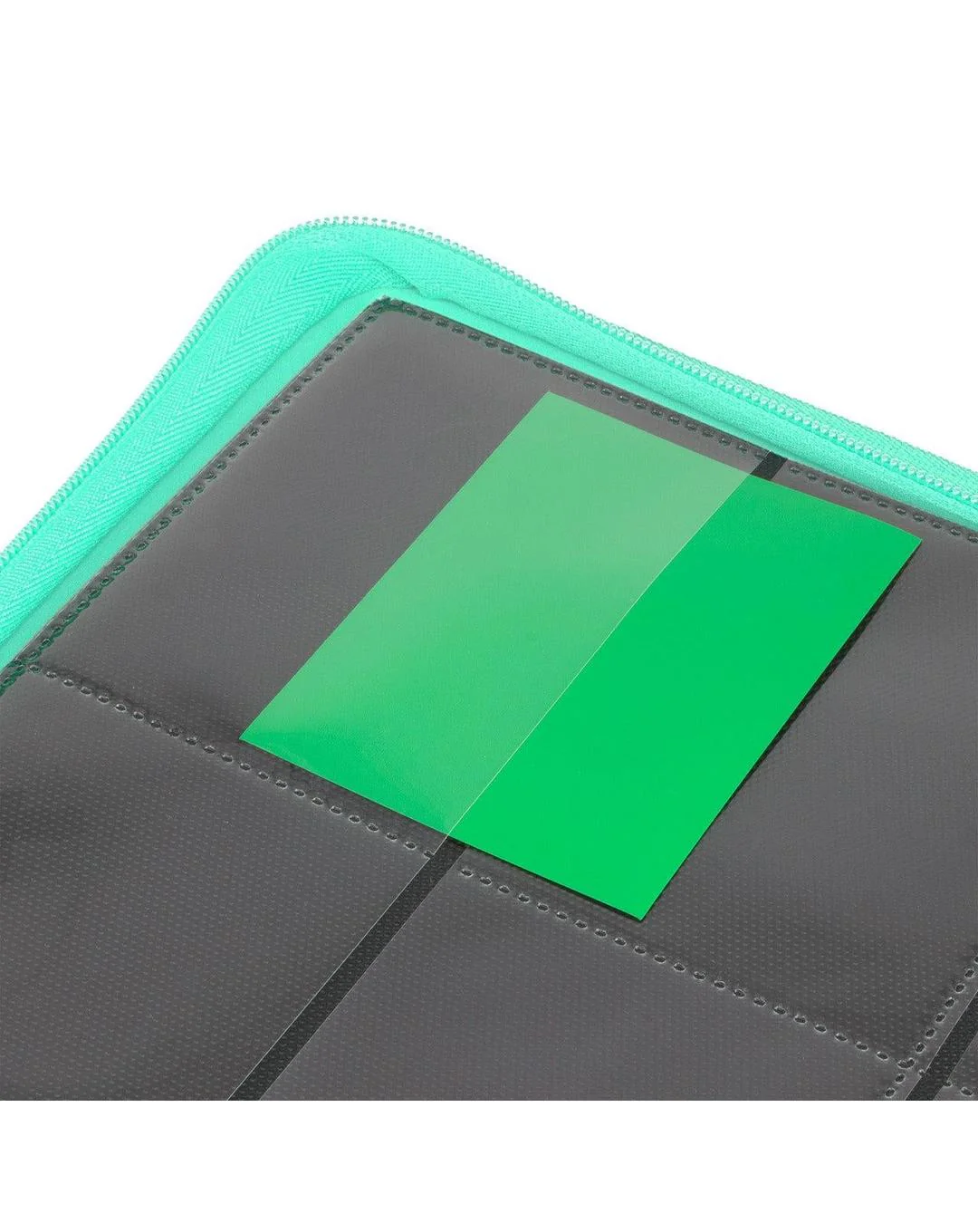 Collector's Series 9 Pocket Zip Binder - Turquoise - Image 7