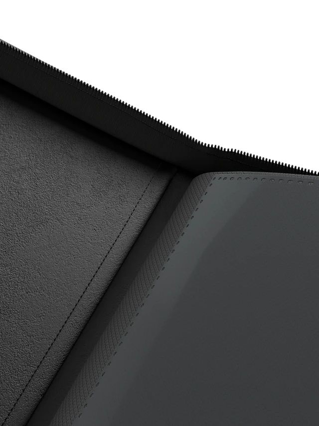 Collector's Series Top Loader Zip Binder - 9 Pocket - Black - Image 6