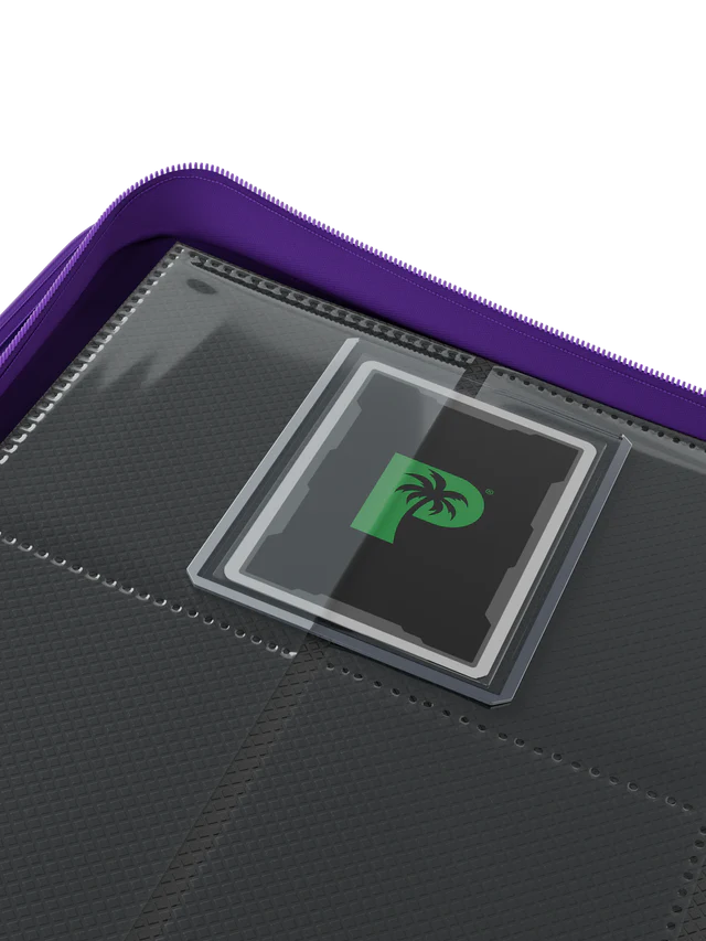 Collector's Series Top Loader Zip Binder - 9 Pocket - Purple - Image 3