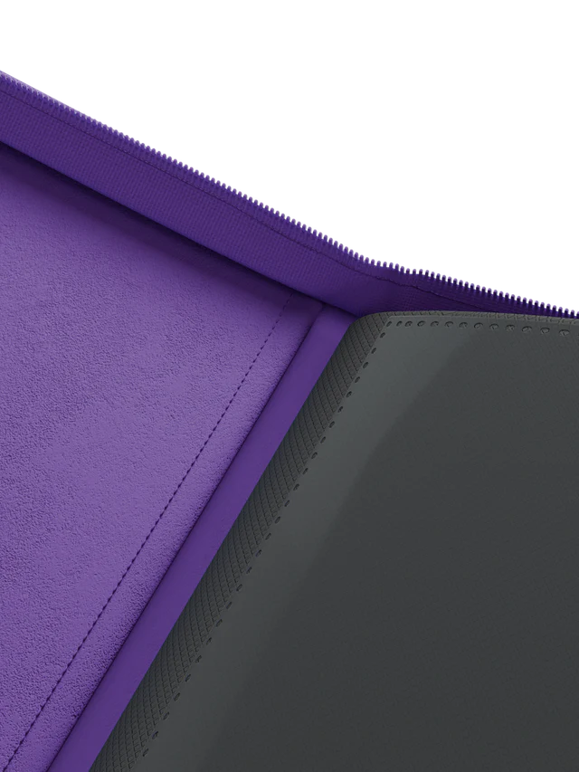 Collector's Series Top Loader Zip Binder - 9 Pocket - Purple - Image 6
