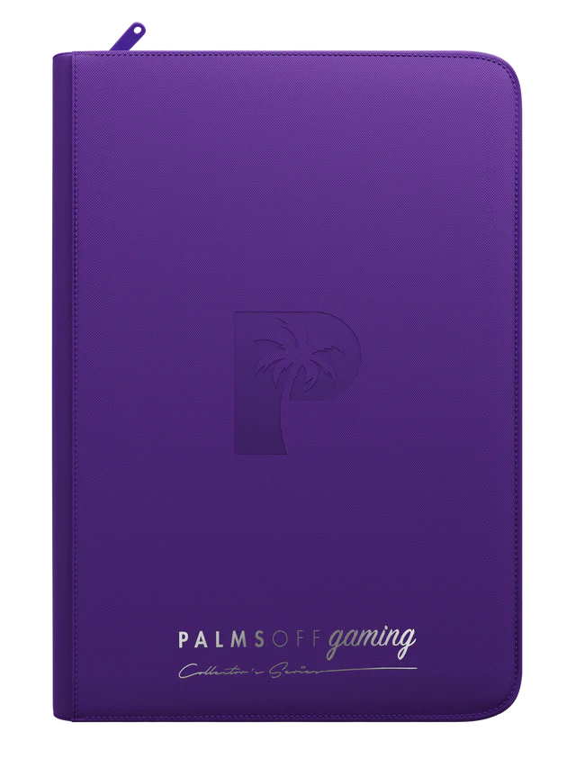 Collector's Series Top Loader Zip Binder - 9 Pocket - Purple - Image 7