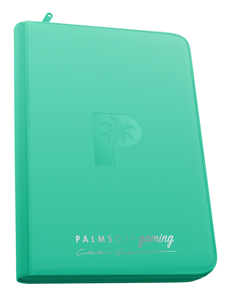 Collector's Series Top Loader Zip Binder - 9 Pocket - Turquoise