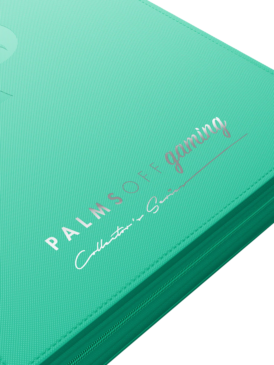 Collector's Series Top Loader Zip Binder - 9 Pocket - Turquoise - Image 4