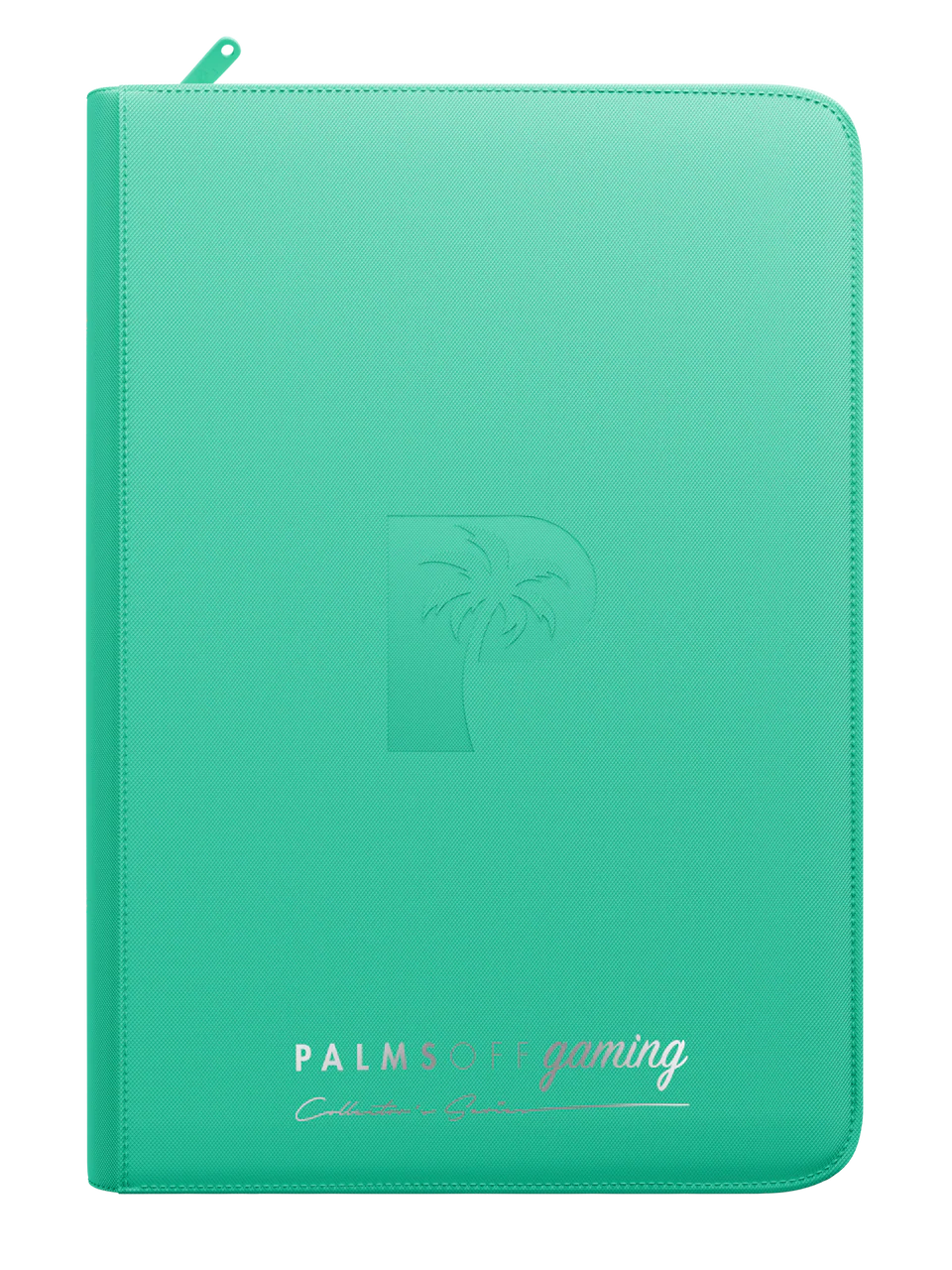 Collector's Series Top Loader Zip Binder - 9 Pocket - Turquoise - Image 7