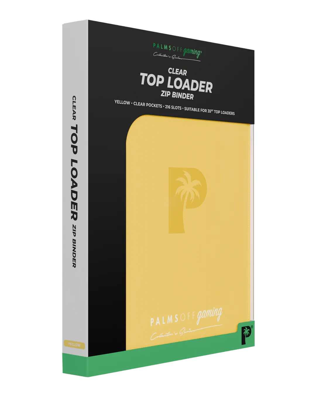 Collector's Series Top Loader Zip Binder - 9 Pocket - Yellow - Image 8