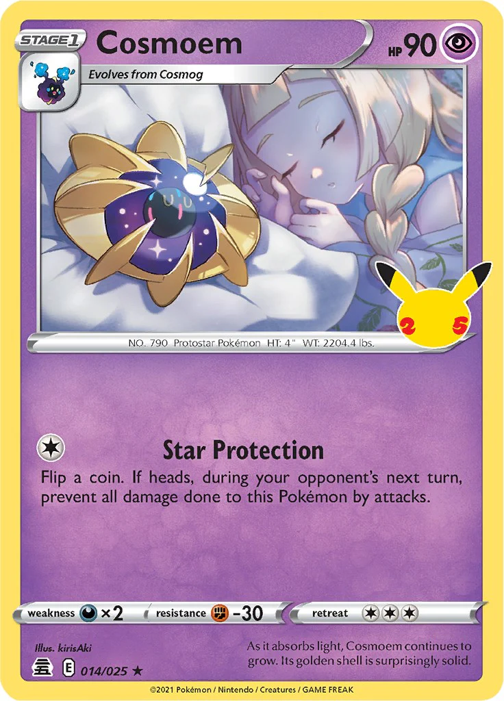 Cosmoem 014/025 - (Celebrations) (Holo Rare) Holofoil