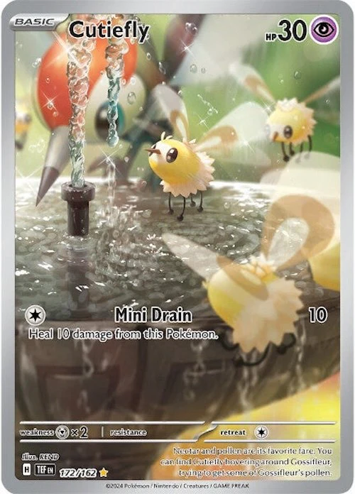 Cutiefly - 172/162 - (SV05: Temporal Forces) (Illustration Rare)