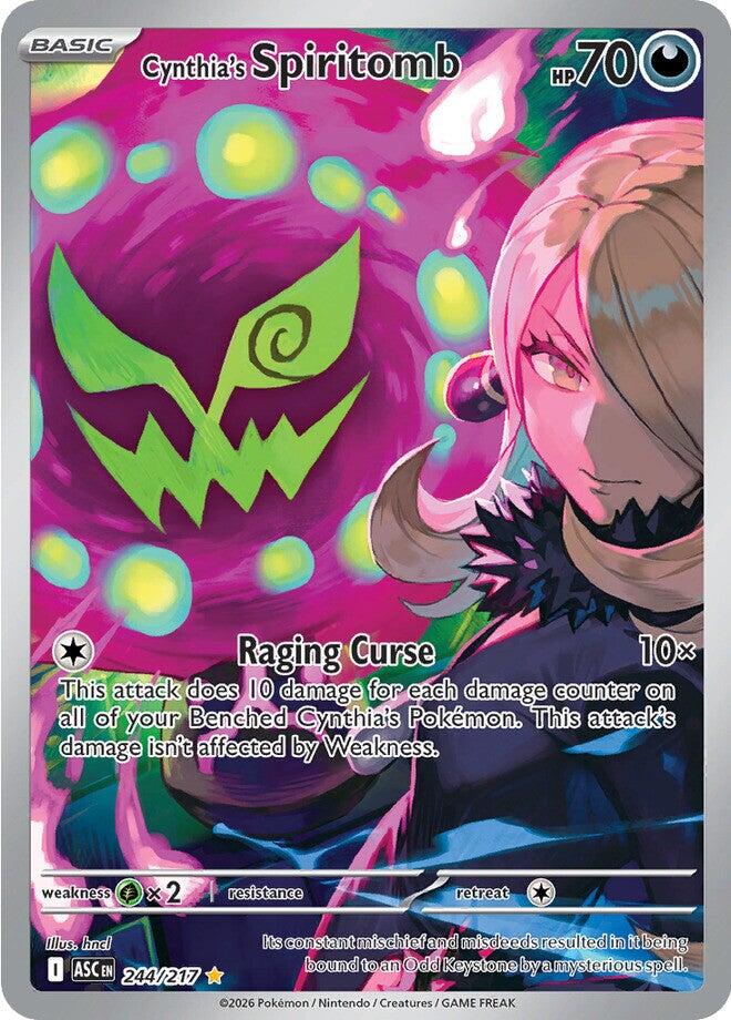 Cynthia's Spiritomb - 244/217 - (ME: Ascended Heroes) (Illustration Rare)