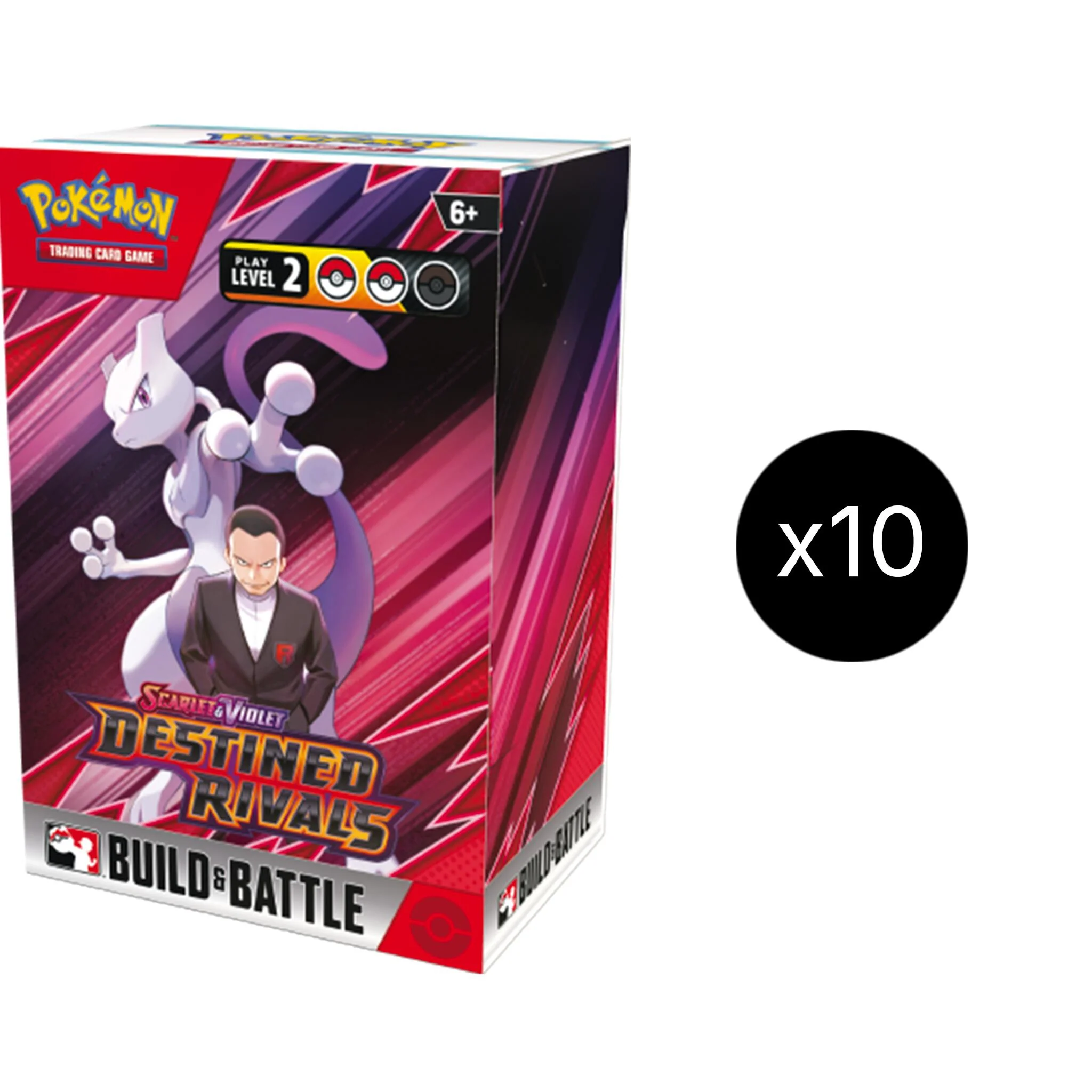 Pokemon TCG: Destined Rivals Build & Battle Box Display
