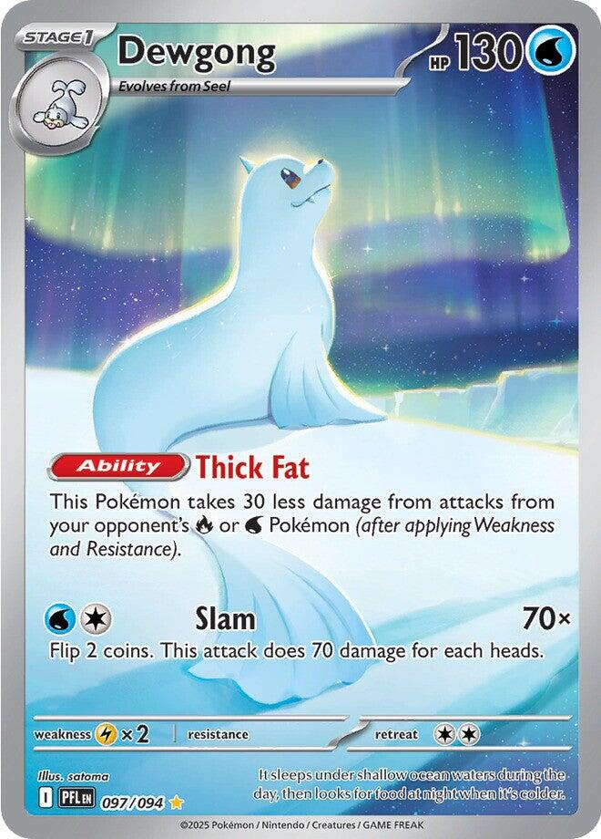 Dewgong - 097/094 - (ME02: Phantasmal Flames) (Illustration Rare)