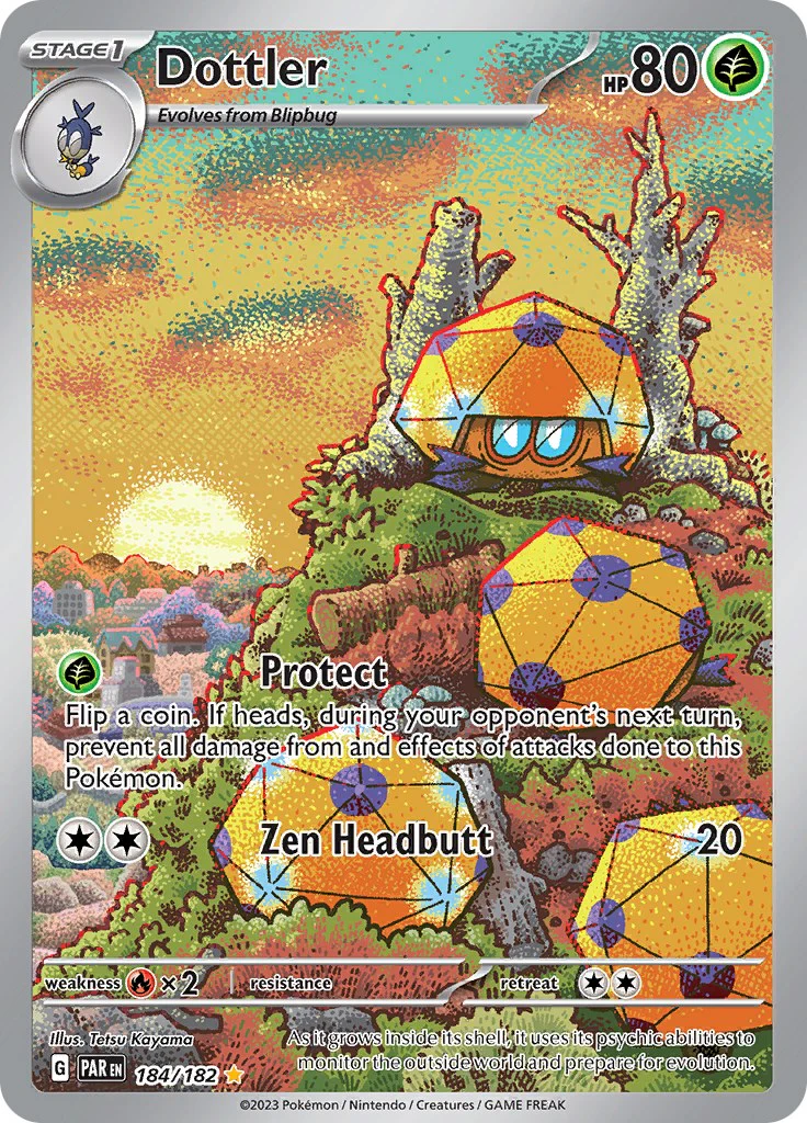 Dottler - 184/182 - (SV04: Paradox Rift) (Illustration Rare)