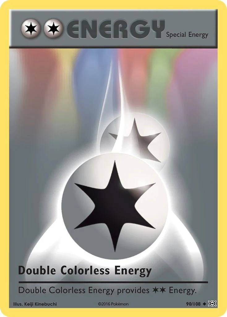 Double Colorless Energy 90/108 - (XY - Evolutions) (Uncommon) Normal