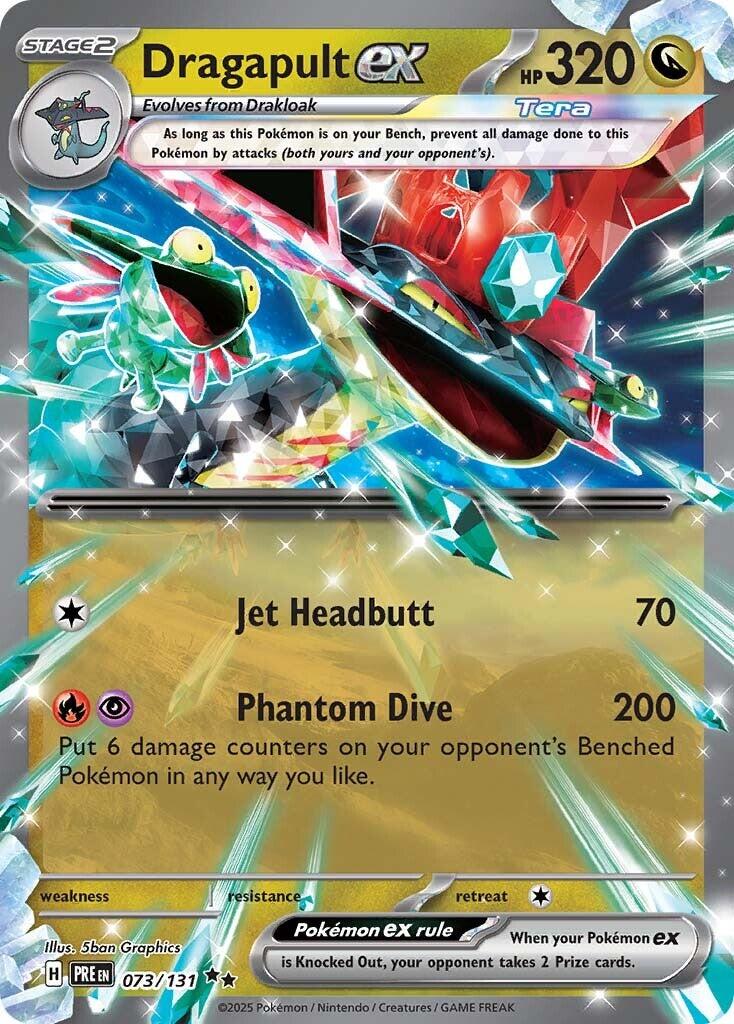 Dragapult ex - 073/131 - (SV: Prismatic Evolutions) (Double Rare)