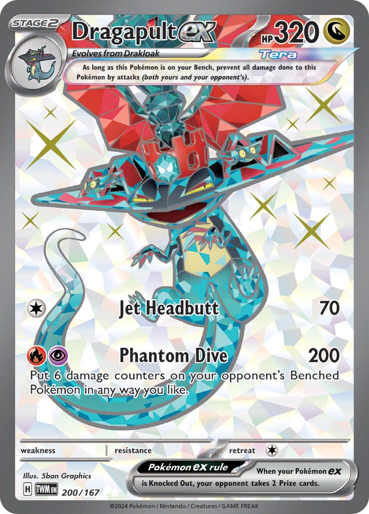 Dragapult ex - 200/167 - (SV06: Twilight Masquerade) (Ultra Rare)