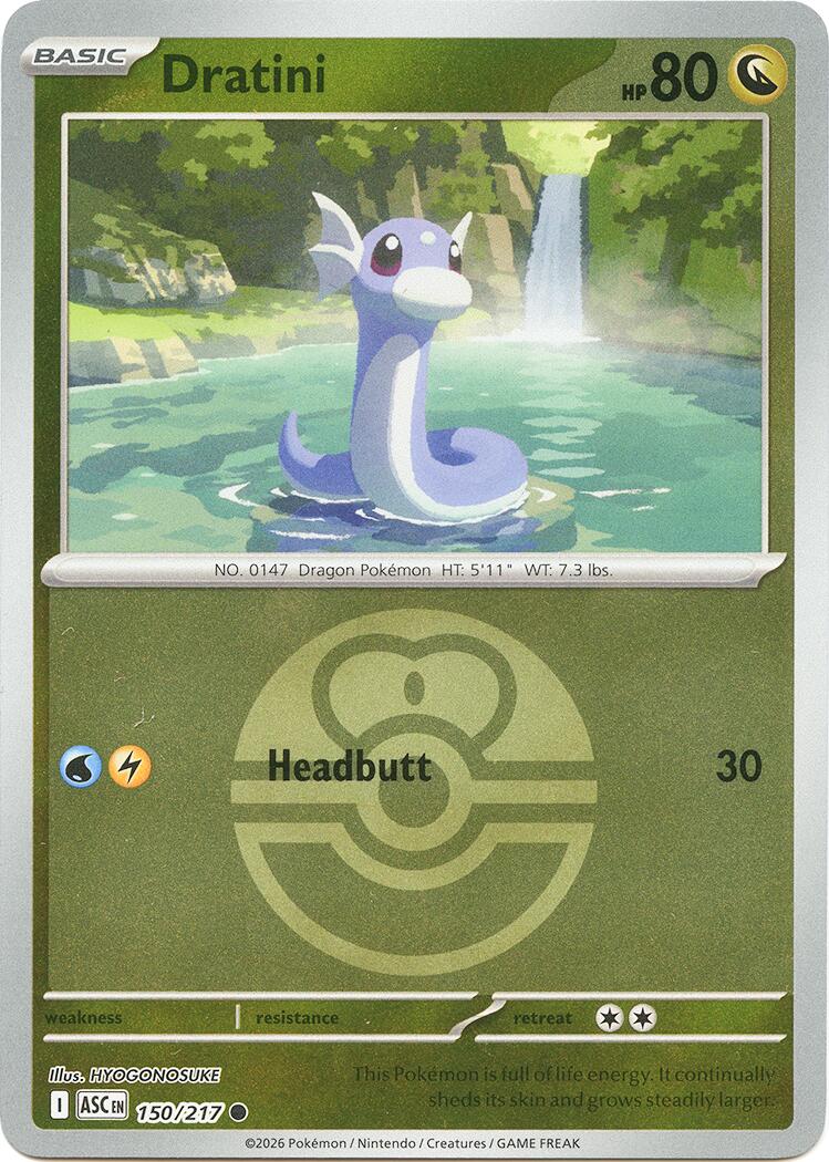 Dratini (Love Ball) - (ME: Ascended Heroes) (Common)