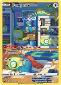 Dunsparce GG23/GG70 - (SWSH: Crown Zenith: Galarian Gallery) (Ultra Rare)