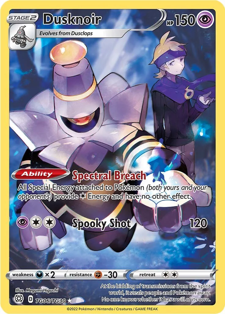 Dusknoir TG06/TG30 - (SWSH09: Brilliant Stars Trainer Gallery) (Ultra Rare) Holofoil