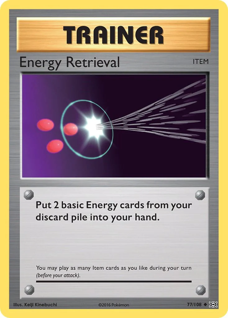Energy Retrieval 77/108 - (XY - Evolutions) (Uncommon) Normal
