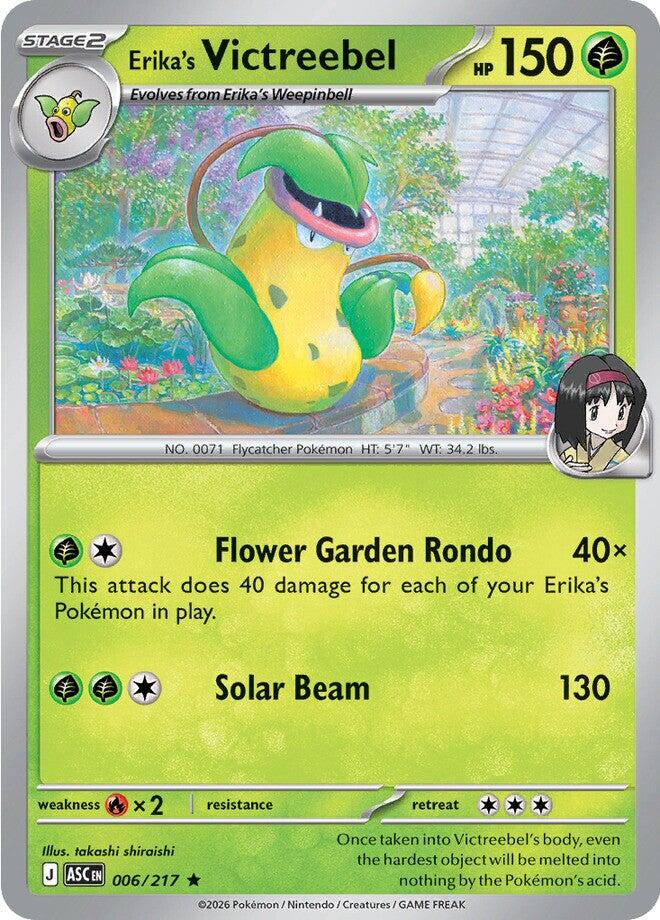 Erika's Victreebel 006/217 - (ME: Ascended Heroes) (Rare) Holofoil