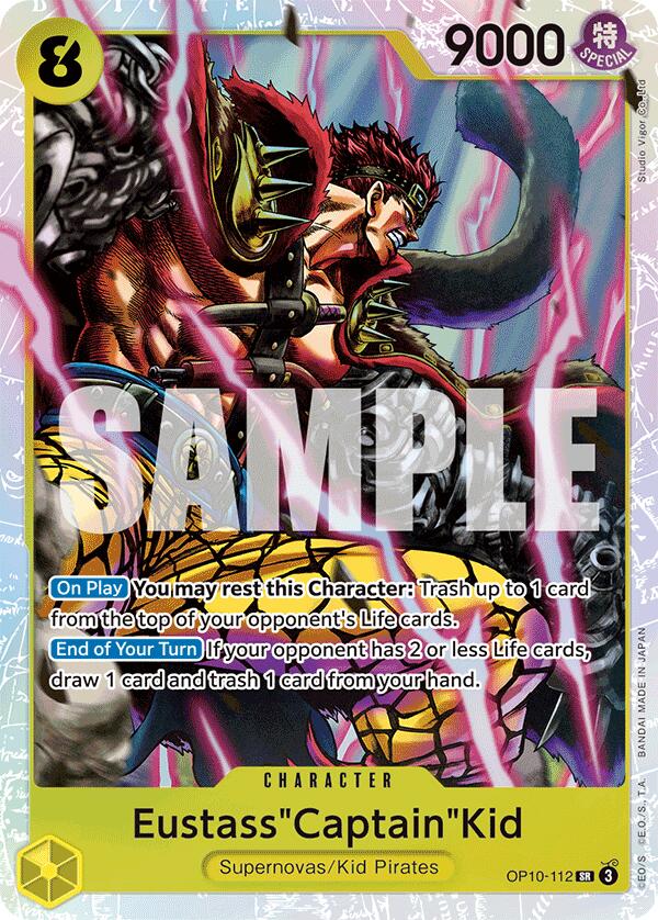 Eustass"Captain"Kid (112) OP10-112 - (Royal Blood) (Super Rare) Foil